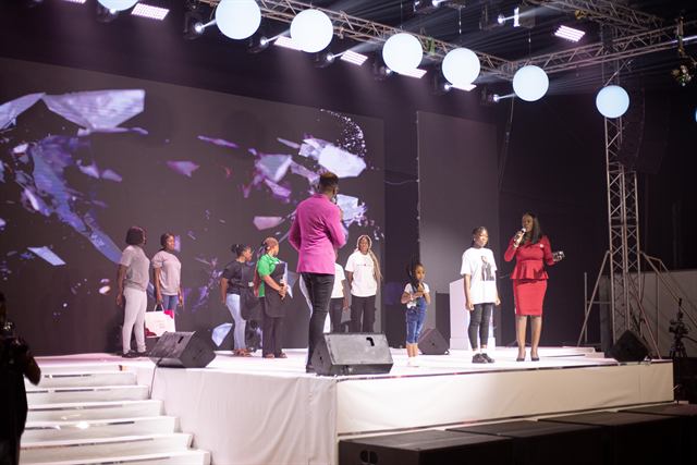 On stage at HIBS Africa